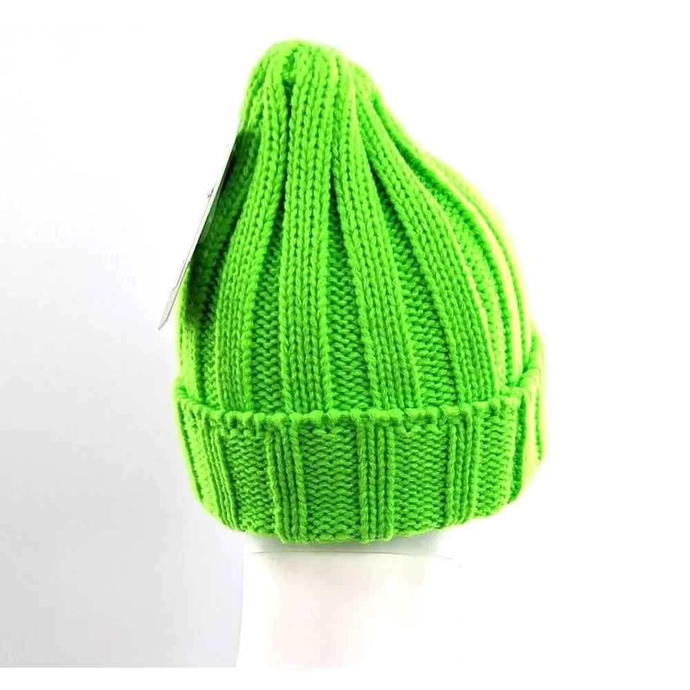 BP Girls Green Knit Beanie Hat